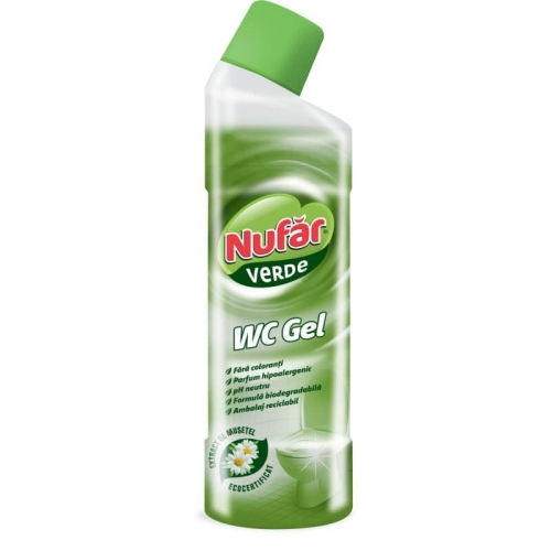 Nufar Gel detartrant verde wc, 750ml	