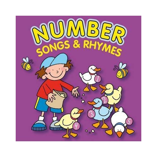 Number Songs and Rhymes, editura CYP. Carte educativa pentru copii