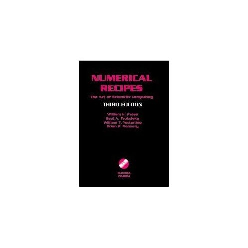 Numerical Recipes with Source Code CD-ROM 3rd Edition: The Art of Scientific Computing - William H. Press, Saul A. Teukolsky, William T. Vetterling, Brian P. Flannery