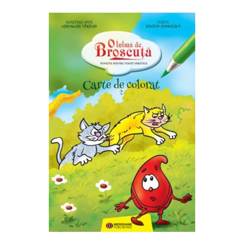 O inima de Broscuta. Carte de colorat 2 - Gheorghe Virtosu