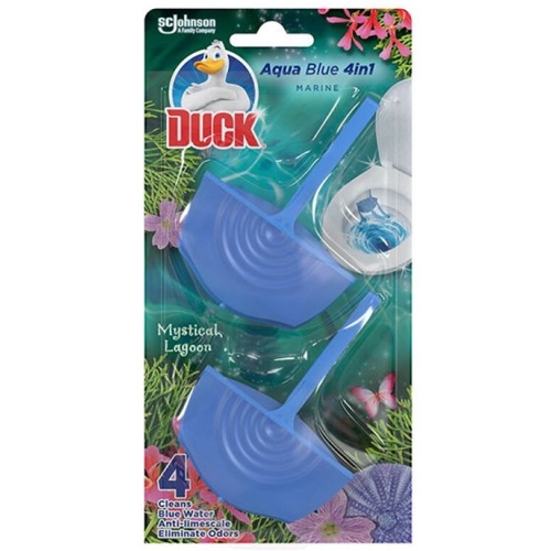 Odorizant toaleta solid, 4in1 Aqua Mystical Lagoon, 2x36g - Duck