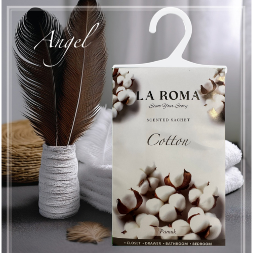 Odorizant de dulap, saculet parfumat Bumbac, 26 g, La Roma