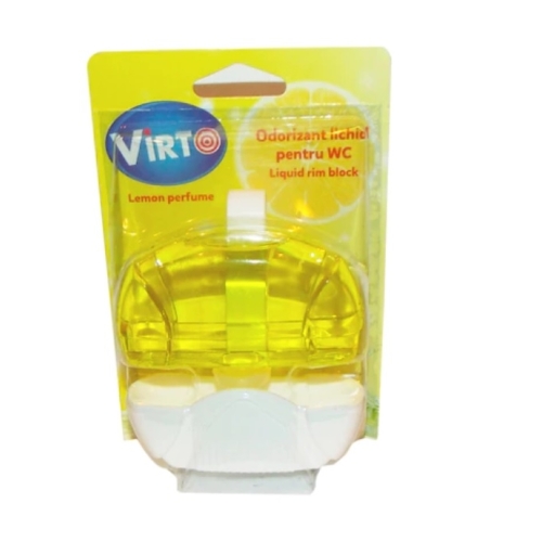 Odorizant lichid pentru wc Lemon, 55 ml, Virto