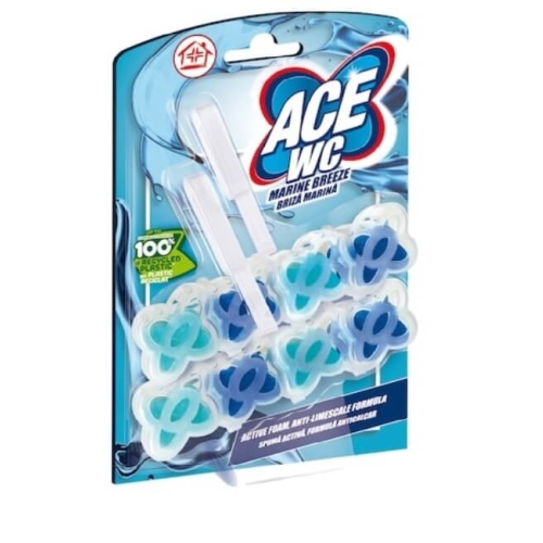 Odorizant toaleta Briza marina, 2x48 g, Ace. Produs pentru curatare si igienizare haine si rufe
