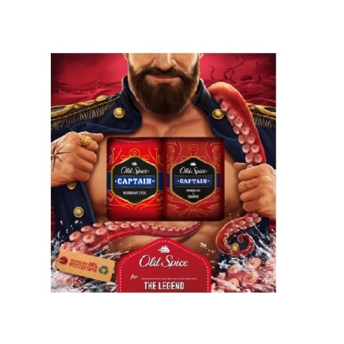 Set cadou Gel de dus 250 ml si deodorant 50 ml, Old spice