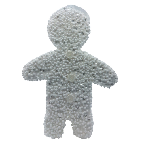 Om turta dulce stiropor alb Xmas 35x26 cm