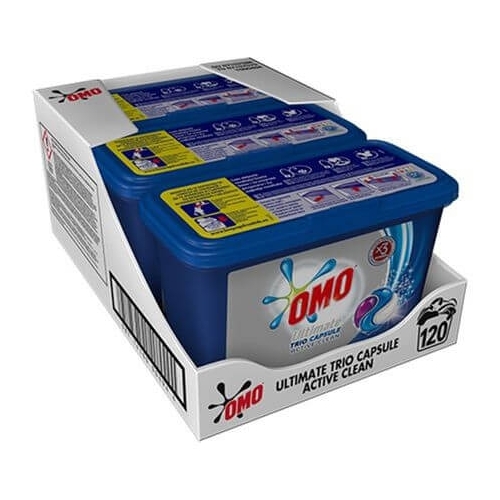 Omo capsule Ultimate Active Clean Trio Caps, 120 spalaripe grupdzc.ro✅. Descopera gama copleta de produse la oferte speciale✅!