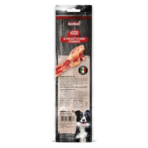 Recompensa caini Os cu sunca mare, 300 g, Bestbone