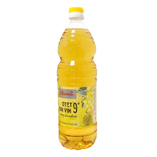 Otet din vin fara zaharuri 9 grade, 1 l, Raureni