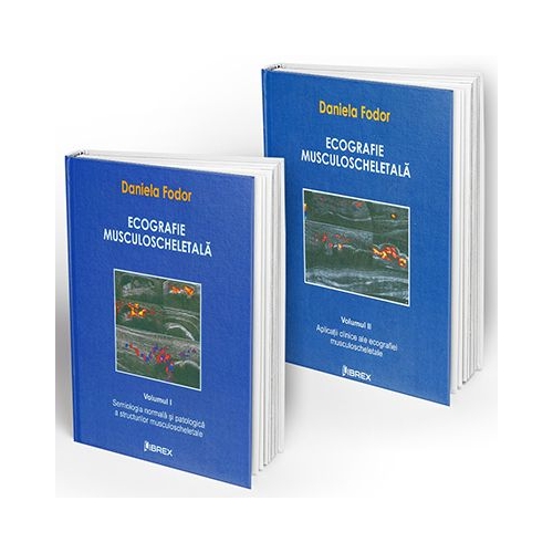 Pachet: Ecografie musculoscheletala Volumul 1 si Volumul 2 ( Daniela Fodor )