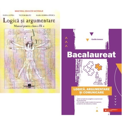 Pachet Bacalaureat Logica - Manual si teste grila - Elena Lupsa, Tatiana Tudori