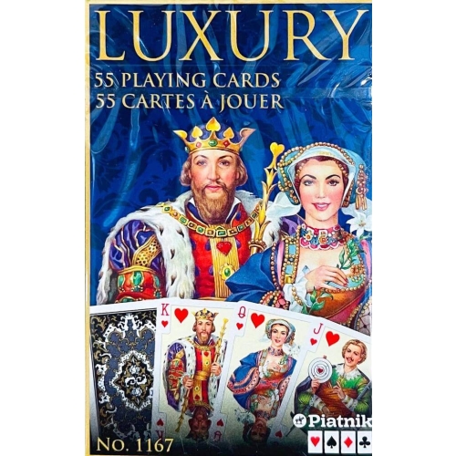 Carti de joc albastru Piatnik Luxury