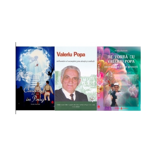 Pachet Omenirea din nou in Prag, Indrumator al cunoasterii si De vorba cu Valeriu Popa, autor Ovidiu Harbada