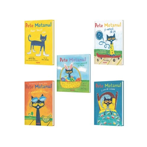 Pachet Pete Motanul 5 titluri James Dean, Eric Litwin