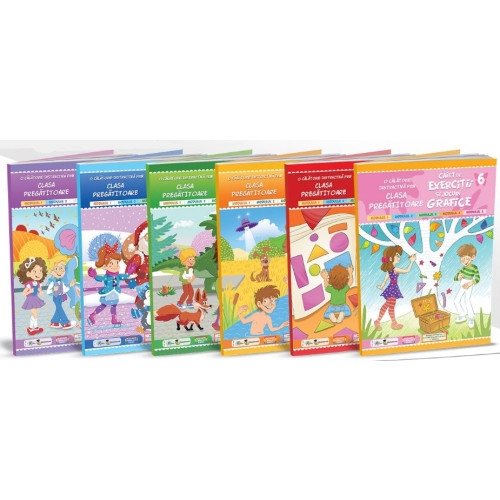 Setul educativ O calatorie distractiva prin clasa pregatitoare Pedagogie EDU grupdzc