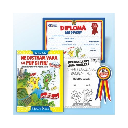 Ne distram vara cu Puf si Fin - clasa pregatitoare