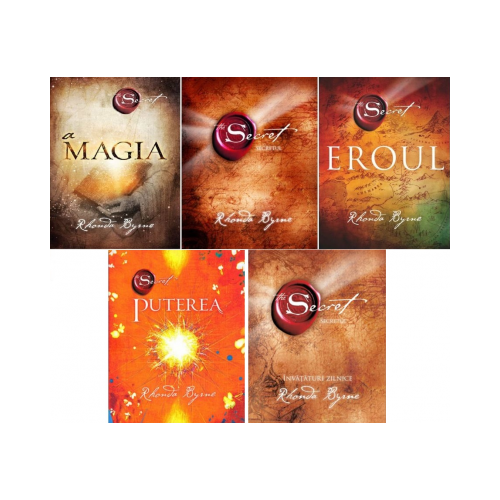 Pachet 5 volume - Secretul, Invataturi zilnice, Puterea, Eroul si Magia, autor Rhonda Byrne