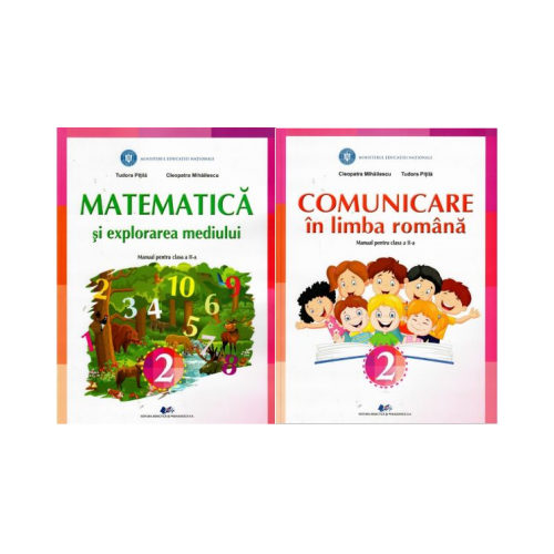 Set Manuale Comunicare in limba romana si Matematica si explorarea mediului pentru clasa a II-a - Tudora Pitila