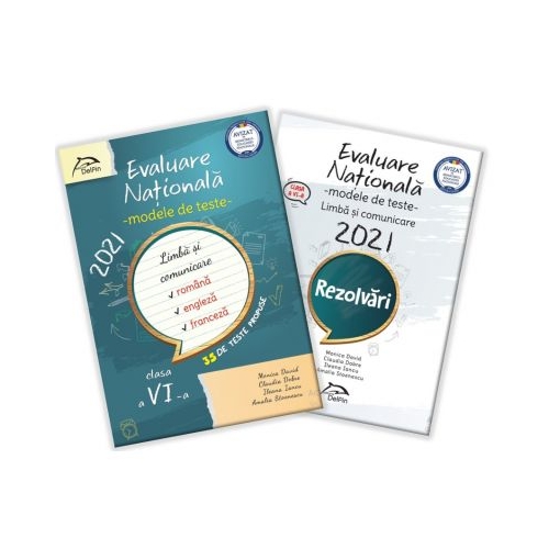 Modele de teste Evaluare Nationala 2021 Limba si comunicare Clasa a 6-a - Monica David
