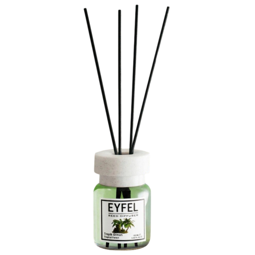 Odorizant camera cu betisoare aroma de PADURE TROPICALA 120 ml, Eyfel Odorizant camera Eyfel grupdzc