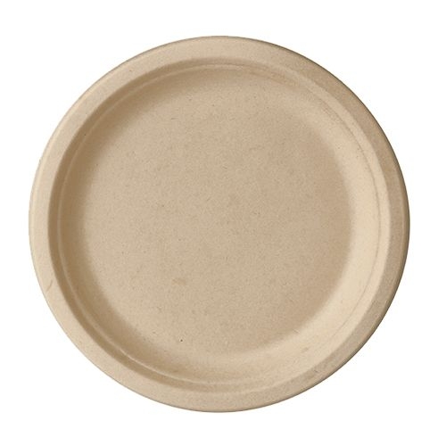 Set 50 farfurii, unica folosinta, fabricate din trestie de zahar