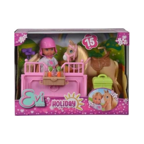 Set Papusa Evi cu calut si accesorii, Steffi Love