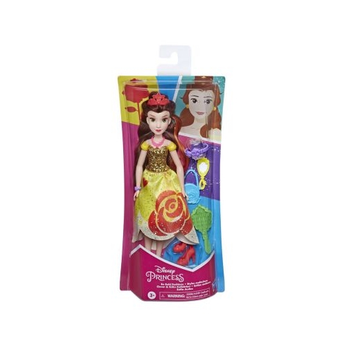 Papusa Printesa Belle accesorizata cu stil, Disney Princess