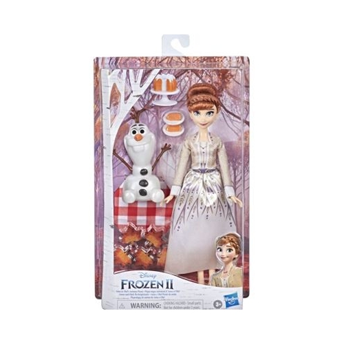 Set Frozen 2 toamna - Papusa Anna si Olaf, Disney Frozen