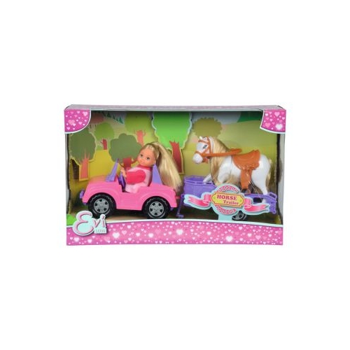 Papusa Evi cu masinuta si cal, Steffi Love