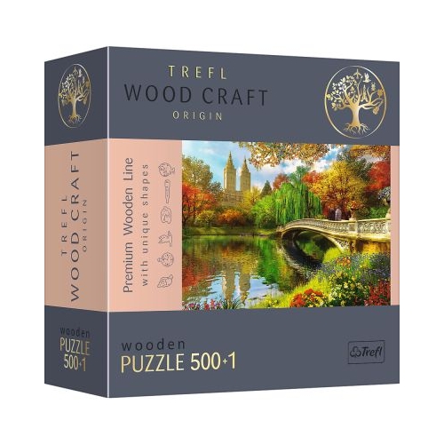 Puzzle din lemn Central Park New York 500+1 piese