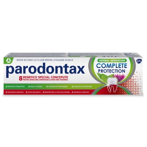 PARODONTAX PASTA DE DINTI 75ML COMPLETE PROTECTION HERBAL SENSATION
