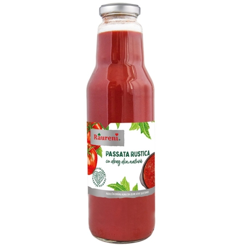 Passata rustica din rosii proaspete,745g Raureni