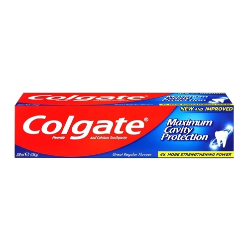 Pasta de dinti, 100 ml, Colgate Maximum cavity protection