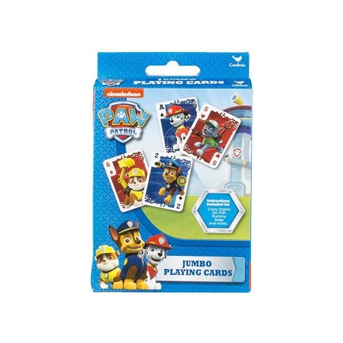 Patrula Catelusilor, carti de joc Jumbo, Spin Master