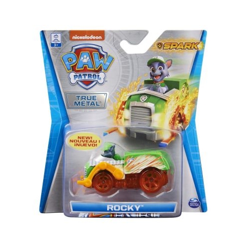 Patrula Catelusilor Macheta metalica Spark Rocky