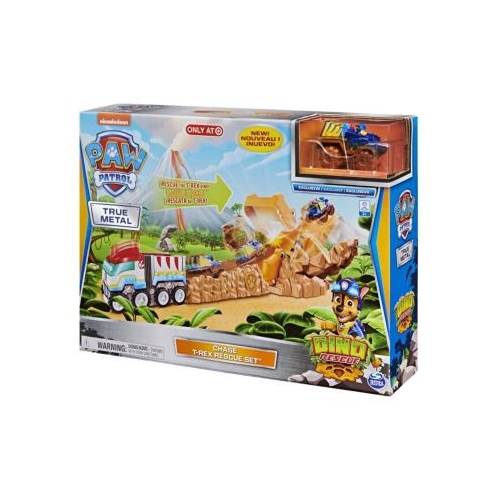 Patrula Catelusilor, Set cu pista de salvare Chase al dinozaurului T-Rex