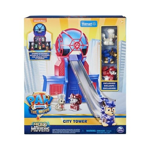 Patrula Catelusilor, Turnul de control cu micro figurine