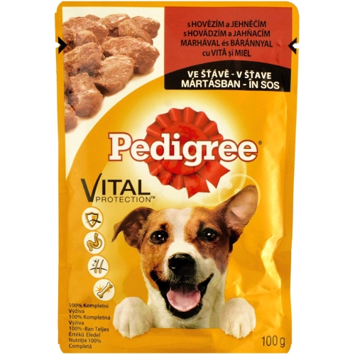 Pedigree Vital Protection Mancare pentru caini cu Vita si Miel, 100 gpe grupdzc.ro✅. Descopera gama copleta de produse la oferte speciale✅!
