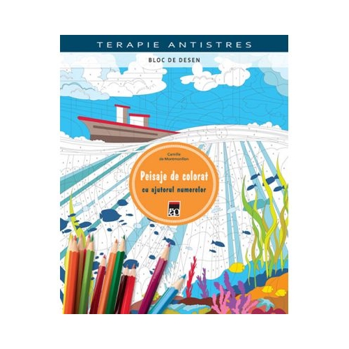 Peisaje de colorat - Larousse