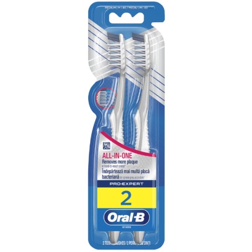 Periuta de dinti medium, 2 buc, Oral-B - Pro-Expert All In One