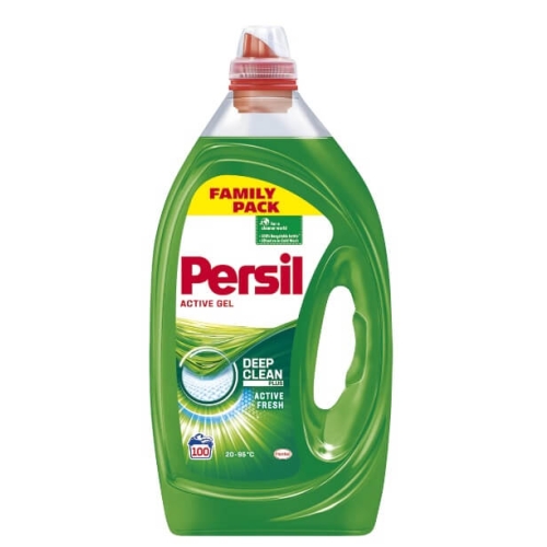 Detergent lichid pentru haine Active Gel Deep Clean Regular, 100 spalari, 5L, Persil	