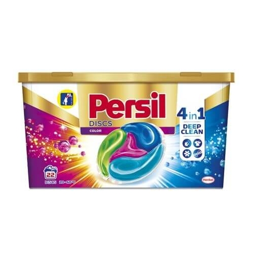 Persil Detergent capsule Discs Color, 22 spalaripe grupdzc.ro✅. Descopera gama copleta de produse la oferte speciale✅!