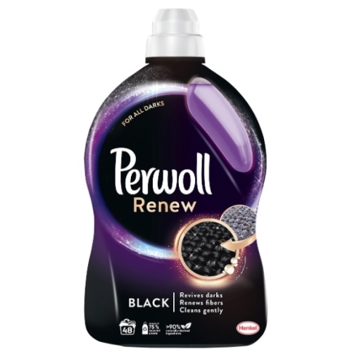 Detergent lichid pentru rufe, 48 spalari, 2.88 l, Perwoll Renew Black Detergent rufe Perwoll grupdzc