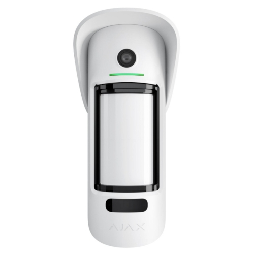Detector de miscare wireless PIR MotionCam Outdoor (PHOD), alb, Ajax