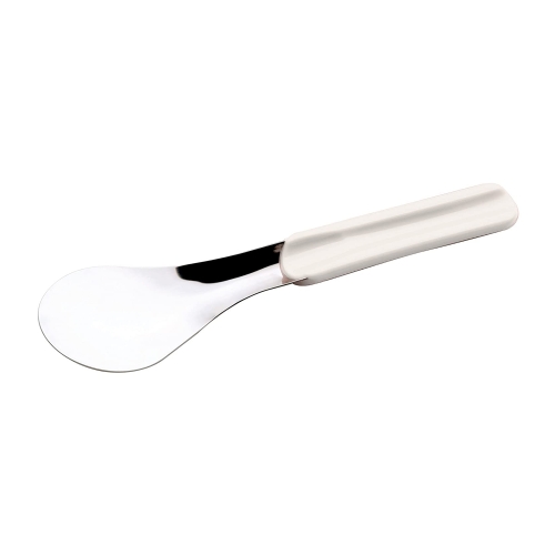 Spatula inghetata, inox, maner culoare alba, lungime 250mm