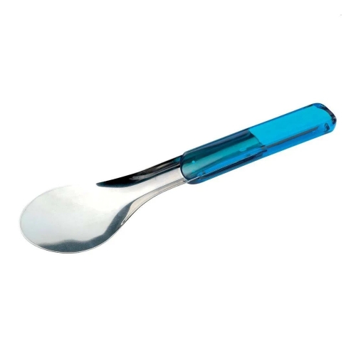 Spatula inghetata, inox, maner culoare albastra/transparent, lungime 250mm