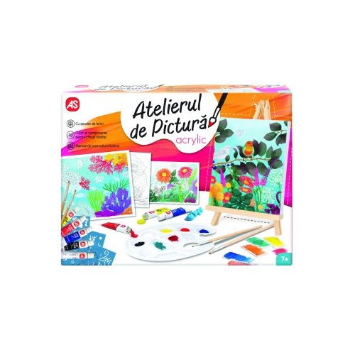 Atelierul de pictura acrilica