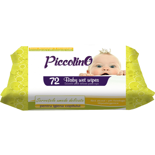 Piccolino Servetele umede delicate, 72 bucpe grupdzc.ro✅. Descopera gama copleta de produse la oferte speciale✅!