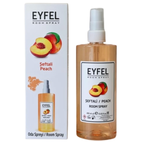 Spray de camera Piersica, 500ml, Eyfel, Produse curatare casa, Odorizante de camera