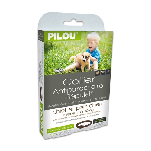 Pilou Zgarda Antiparazitara Caine Junior, 35 cm